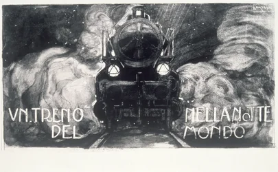 Een Trein in de Nacht van de Wereld